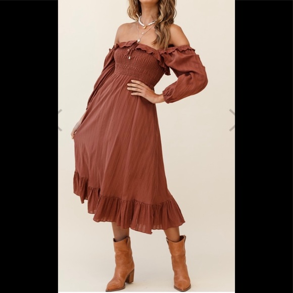 Selfie Leslie Dresses & Skirts - Western Maxi Dress